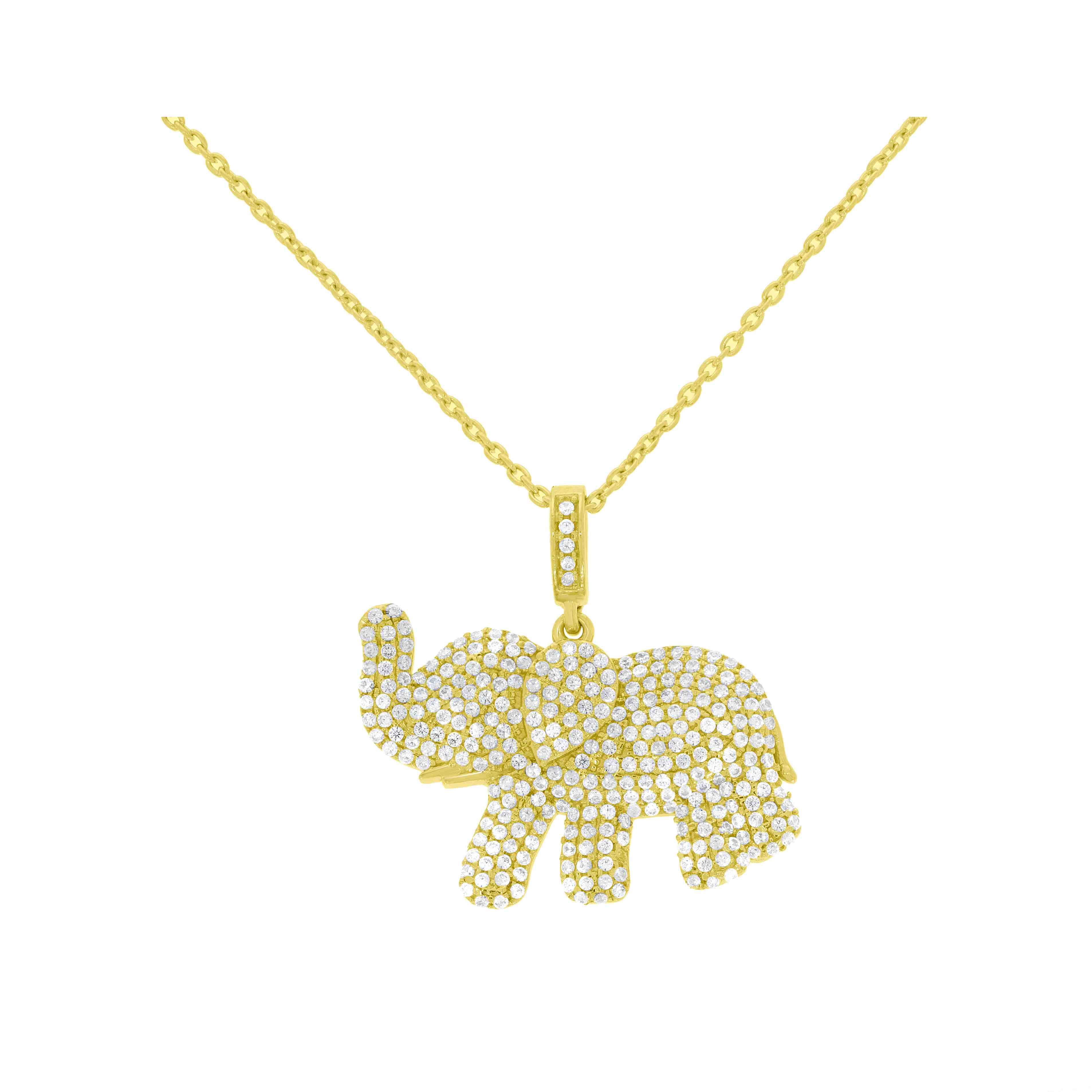 Elephant Pendant PD31155A